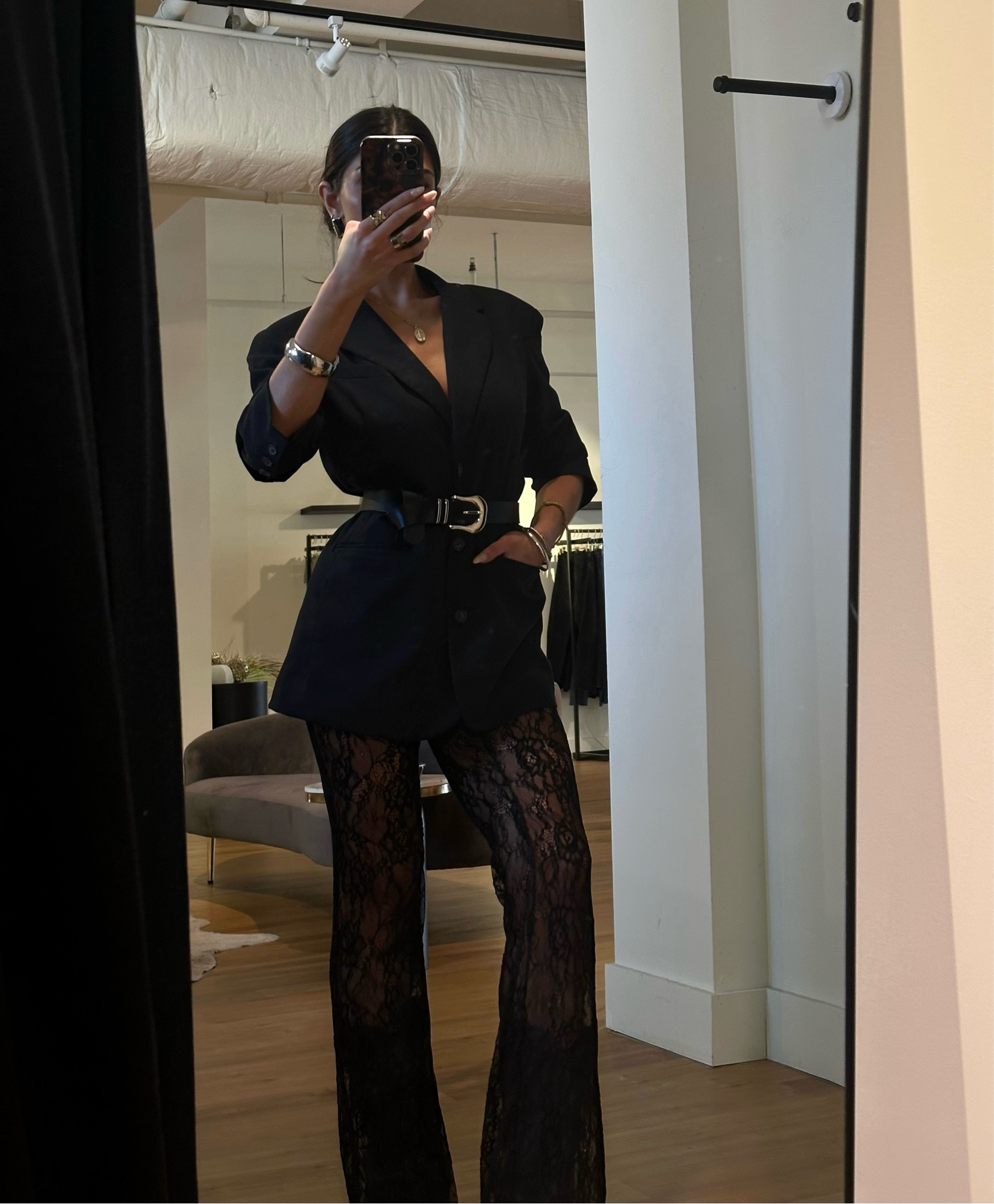 These lace pants from Good American are my new favorite obsession 🖤✨ 

Lace pants outfit, lace pants belted blazer outfit, classy lace pants outfit, black lace pants outfit

#LTKParties #LTKStyleTip #LTKSeasonal
