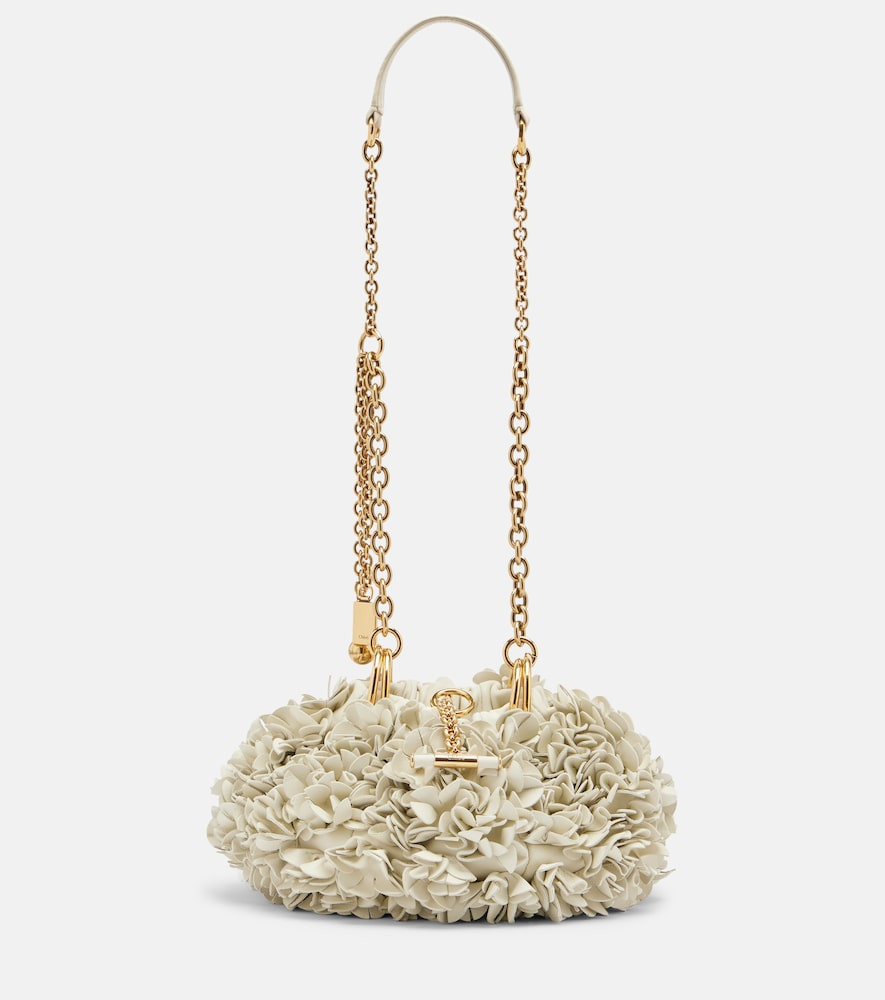 ChloÃ© ChloÃ© PlissÃ© floral leather shoulder bag | Mytheresa (US/CA)