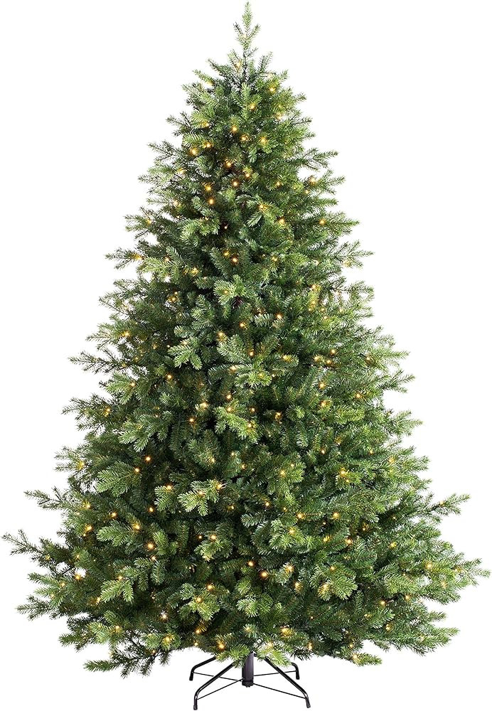 WeRChristmas Prelit Balsam Fir Christmas Tree with 500 Chasing Warm LED Lights, Multi-Colour, 6 f... | Amazon (UK)