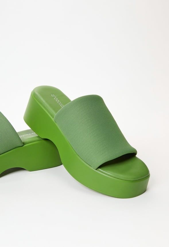 Effie Platform Slide Sandal | JustFab