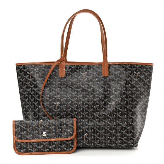 GOYARD Goyardine Saint Louis PM Black Gold | FASHIONPHILE | Fashionphile