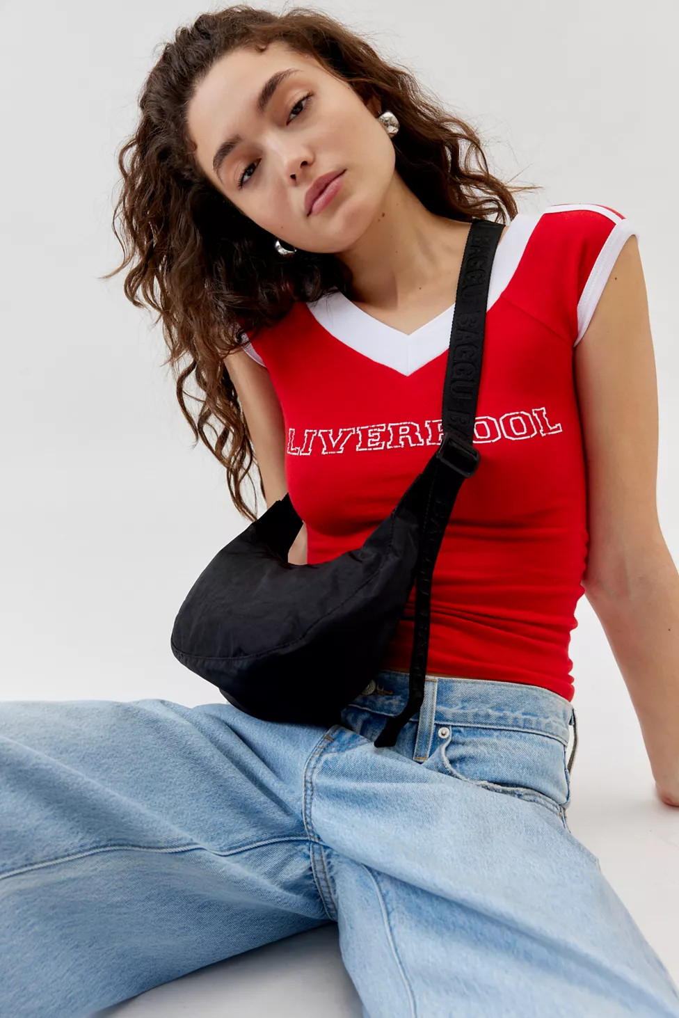 BAGGU Small Nylon Crescent Bag | Urban Outfitters (US and RoW)