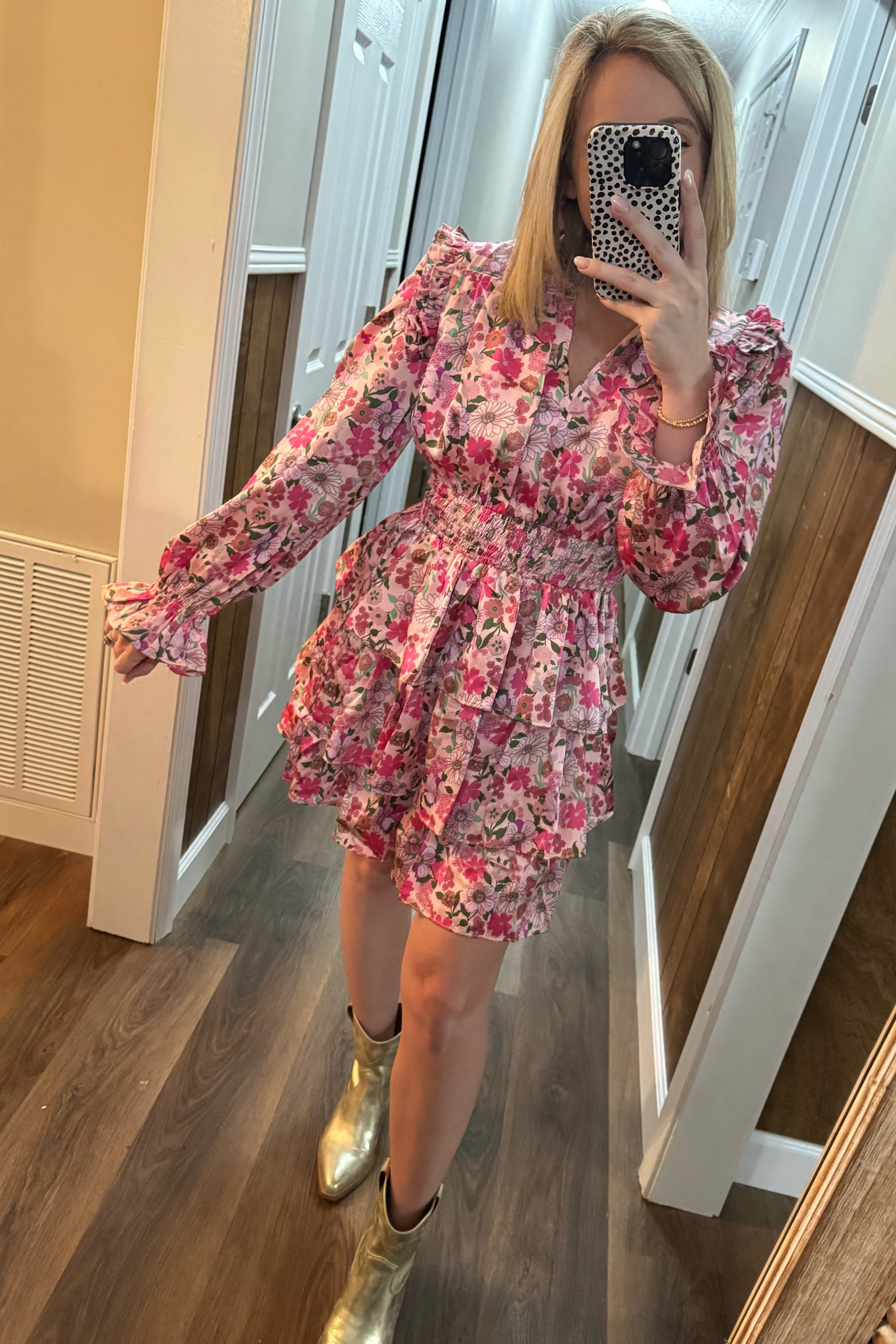 Hazel and Olive dress
Floral long sleeve dress
Baby shower dress 
Easter dress

#LTKGiftGuide #LTKFindsUnder100 #LTKSaleAlert