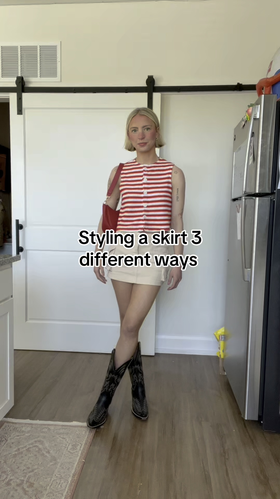 Styling a skirt 3 different ways 

#LTKvlog #LTKootd #LTKdayinmylife