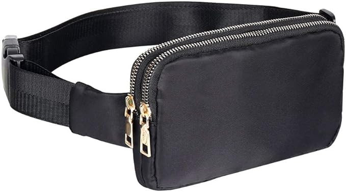 Geestock Fanny Packs for Women, Small Belt Bag, Light and Durable Waist Bag Waterproof Hip Bag Sh... | Amazon (US)
