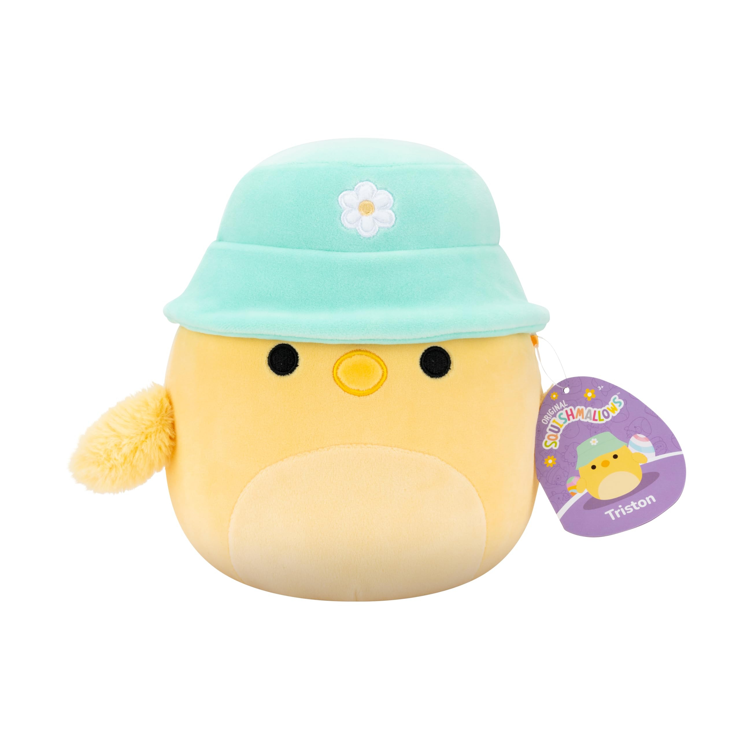 Squishmallows Original 8in Triston The Yellow Chick with Bucket Hat – Official Jazwares Easter ... | Amazon (US)