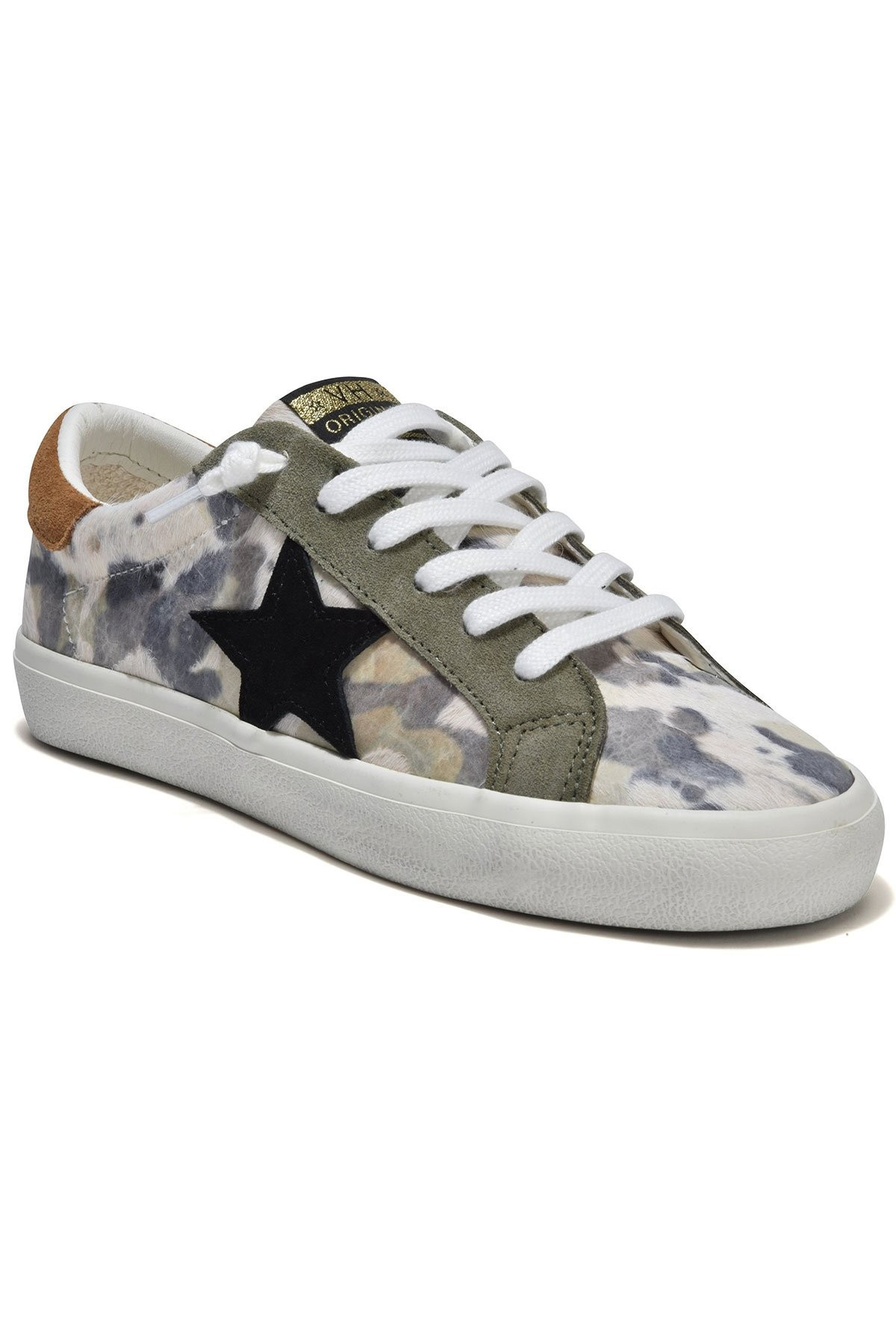 Vintage Havana Repeat Camo Calf Hair Sneakers / Size 6.5 | Social Threads