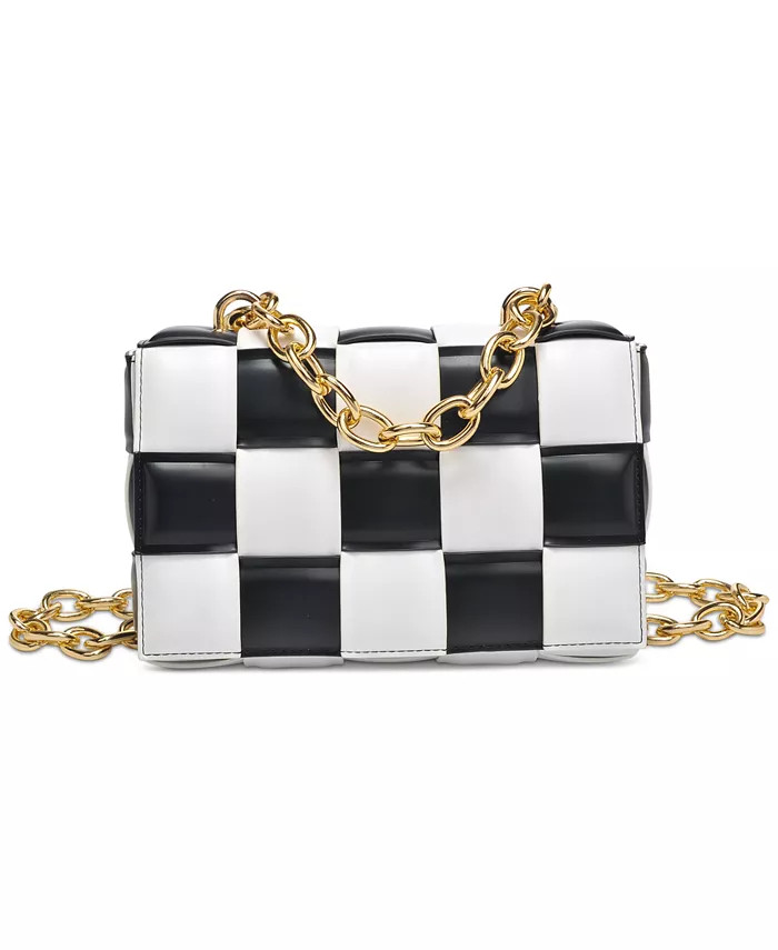 Woven Bag With  Chunky Chains | Macys (US)