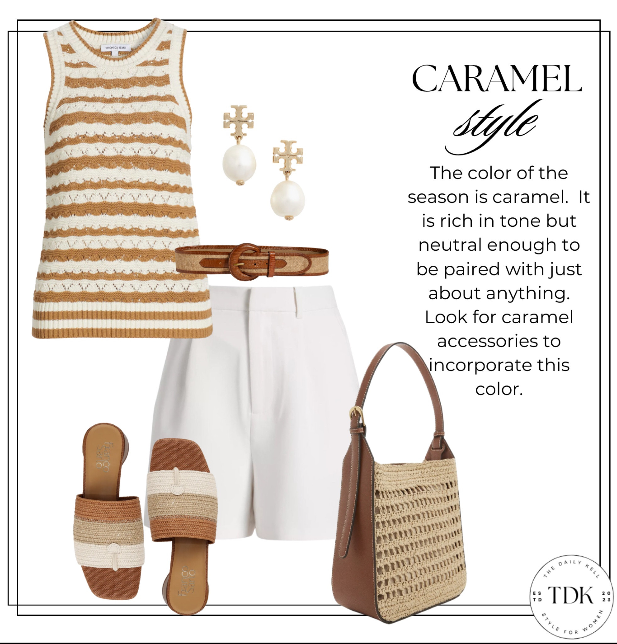 Caramel adds warmth and sophistication to any ensemble. 

Infuse your wardrobe with the timeless allure of this hue and elevate your look with its understated glam.

#LTKOver40 #LTKStyleTip #LTKSeasonal