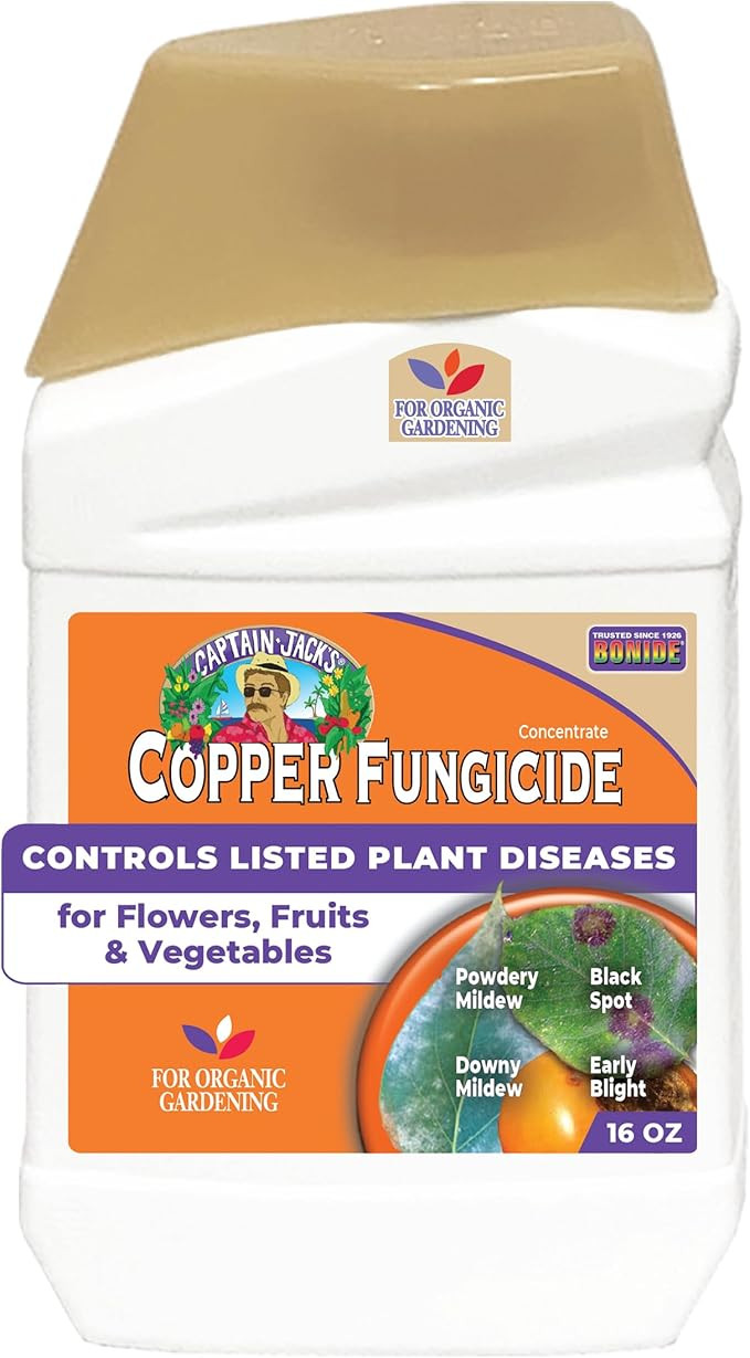 Bonide Captain Jack Copper Fungicide 16 oz Concentrated Plant Disease Control Solution for Organi... | Amazon (US)