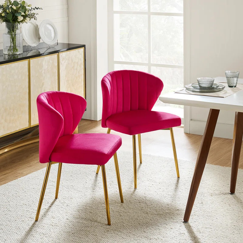 Axia Velvet Dining Chair (Set of 2)See More by Wade Logan®Rated 4.5 out of 5 stars.4.5 2538 Revi... | Wayfair North America