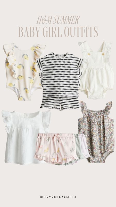 H&M Summer baby girls outfits 🤍

#LTKfindsunder50 #LTKbaby #LTKkids