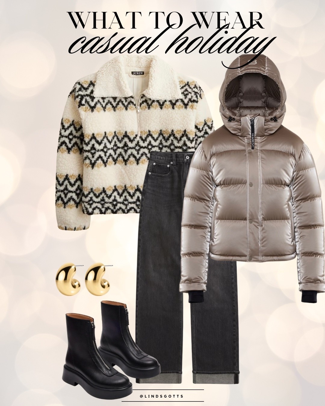 Snow is in the forecast all next week so my holiday looks need to be WARM. Casual, but festive in little ways. 

#LTKSeasonal #LTKSaleAlert #LTKHoliday