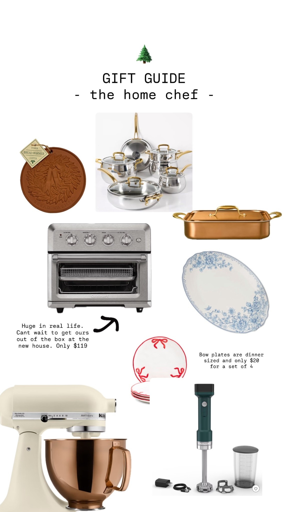 Gift guide for the home chef or homebody in your life! All price points and on Black Friday sale early! Can’t wait to open this 7 in 1 air fryer  

#LTKGiftGuide #LTKCyberWeek #LTKHoliday