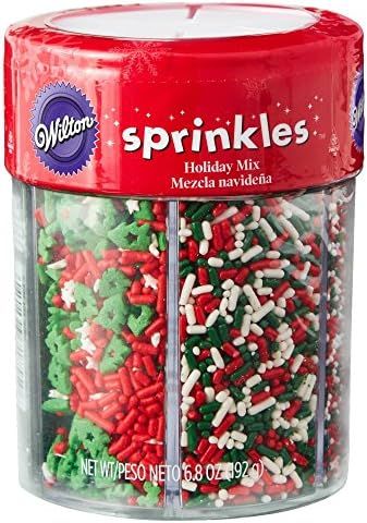 Amazon.com: Wilton Holiday Mix 6 cell Sprinkles : Grocery & Gourmet Food | Amazon (US)