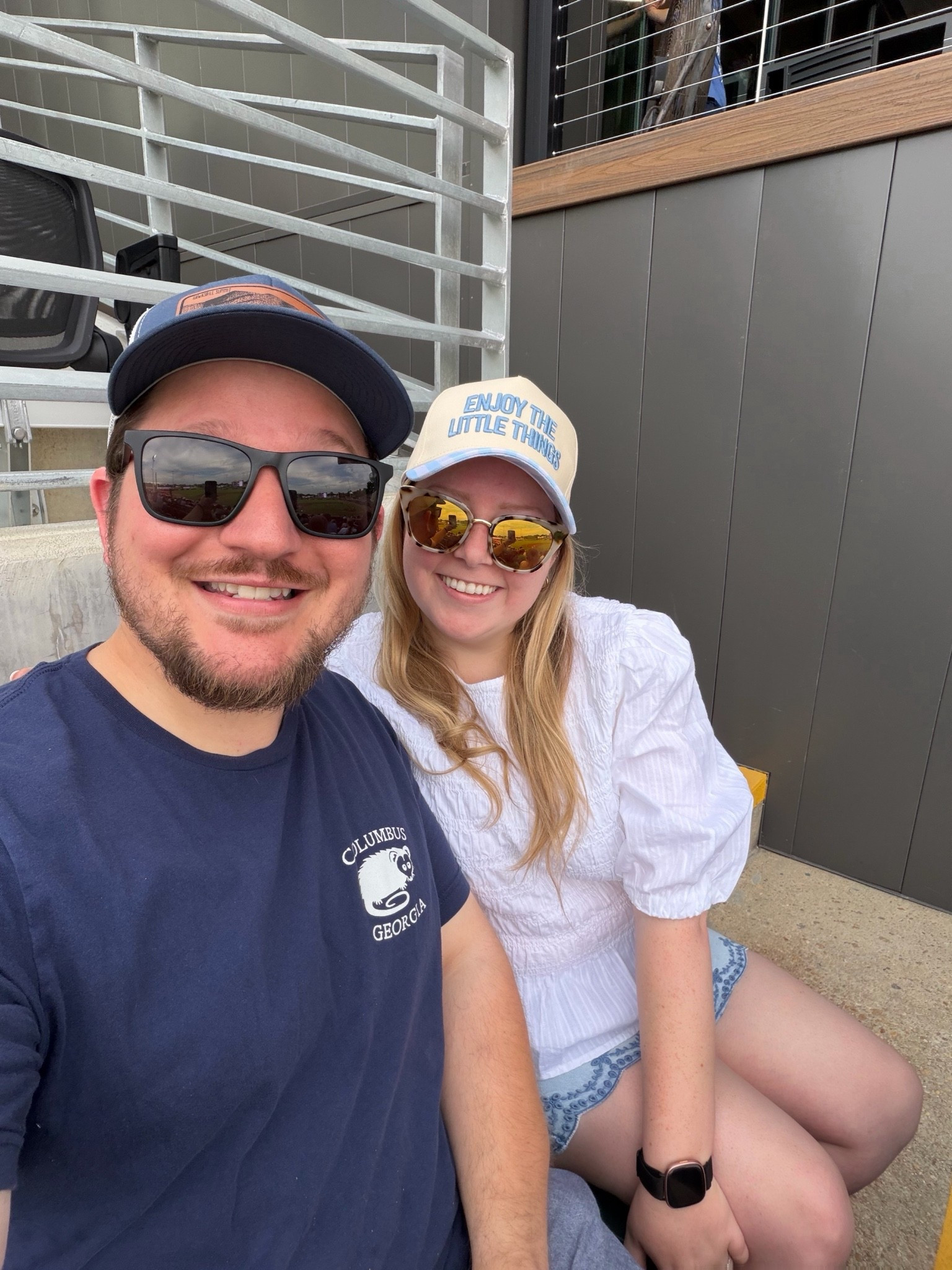 Trucker hat. Baseball game outfit. Women’s sunglasses. Summer outfit.

#LTKdayinmylife #LTKU
