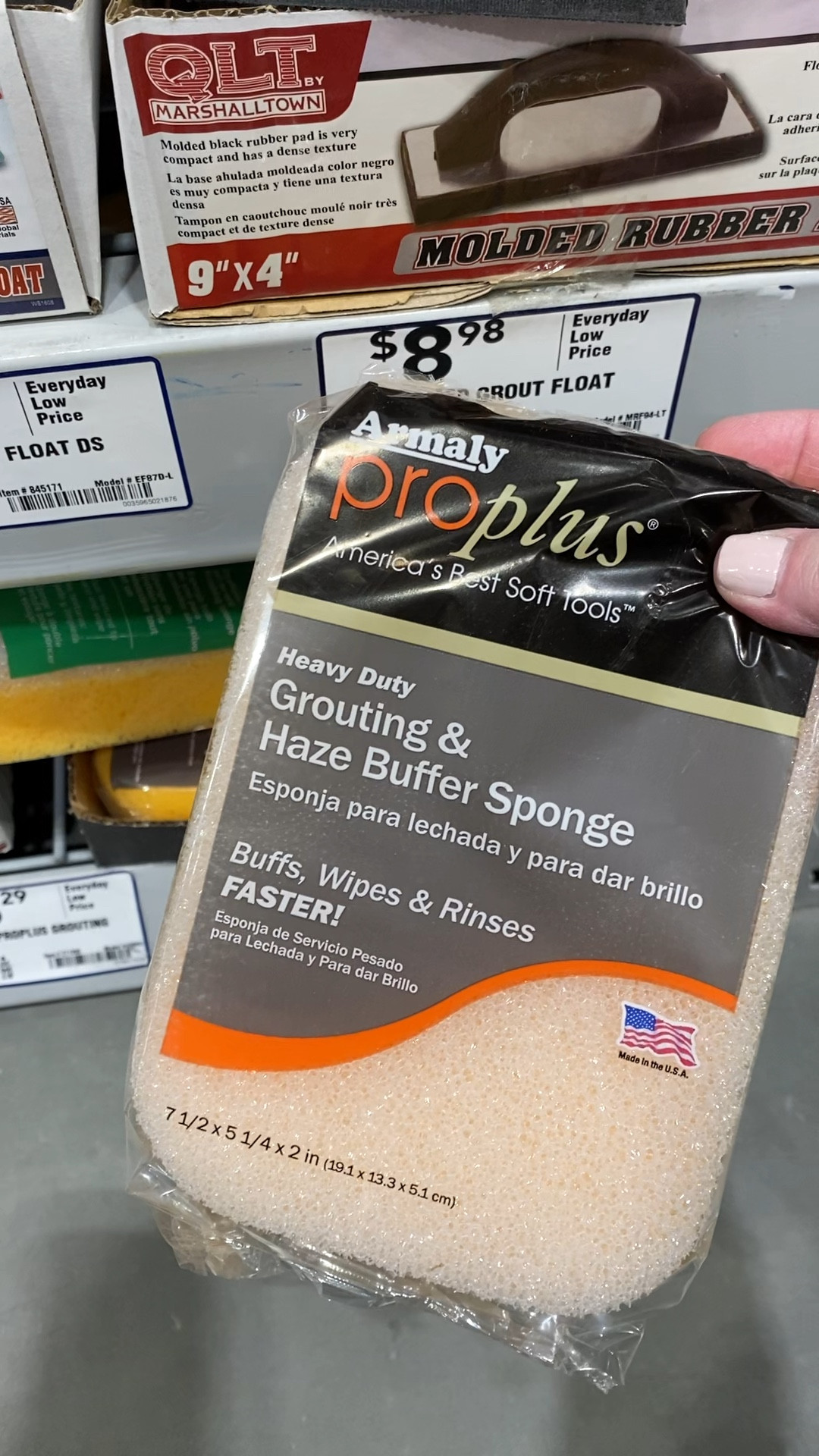 A good thing to keep on hand when grouting a floor, wall, or large mosaic art project is a grouting sponge. ⭐️ For mosaic tips, tutorials, inspiration, and so much more please visit my YouTube channel: YouTube.com/julieweilbacher. Follow @julieweilbacher on Instagram for all things mosaic art. grout - grouting sponge - mosaic - grout color - mosaic art - house project - wall tile - mosaics - floor tile - mosaic tile

#LTKVideo #LTKFindsUnder50 #LTKHome