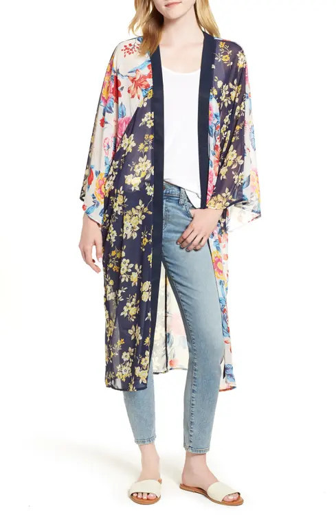 Nordstrom Mix Print Kimono | Nordstrom