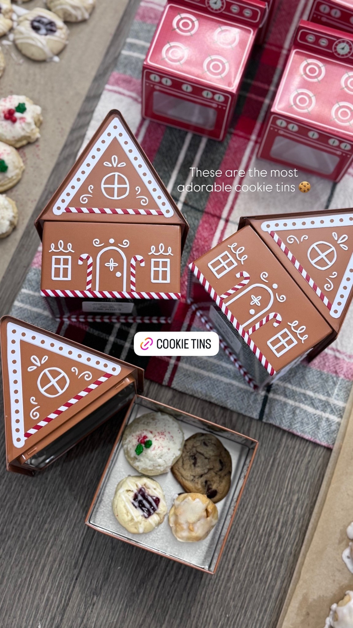 Loving these gingerbread cookie tins #cookies #christmasfinds 

#LTKFindsUnder50 #LTKHoliday #LTKHome