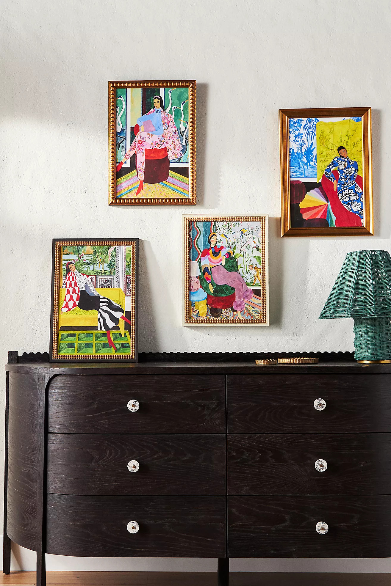 Seated Lady Wall Art | Anthropologie (US)