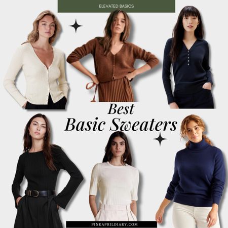 Best Basic Sweater Styles To Wear For Elevated Style.

ELEVATED BASICS | SWEATERS | STYLE GUIDE

#LTKstyletip #LTKU