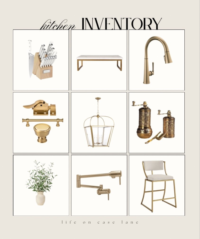 Neutral kitchen inspiration - white kitchen, kitchen decor 

Kitchen counter stools, barstools, kitchen pendant light, kitchen faucet, faux plant, kitchen hardware, cabinet pull, cabinet knob, cabinet notch, pot filler, brass salt and pepper mills 

#LTKHome #LTKSaleAlert