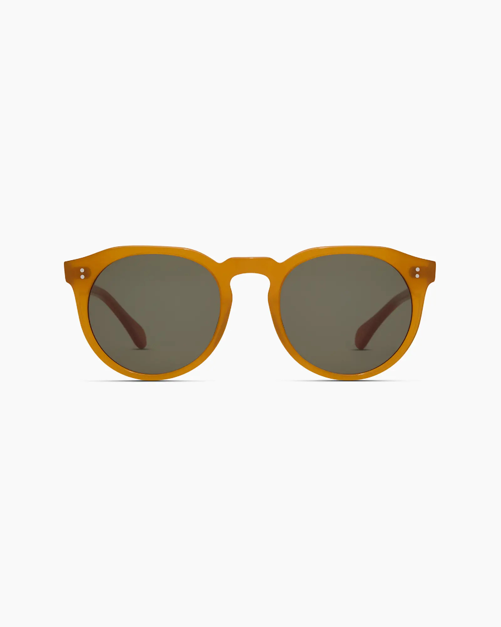 Tahiti Polarized Acetate Sunglasses in Honey with Green lens | Quince