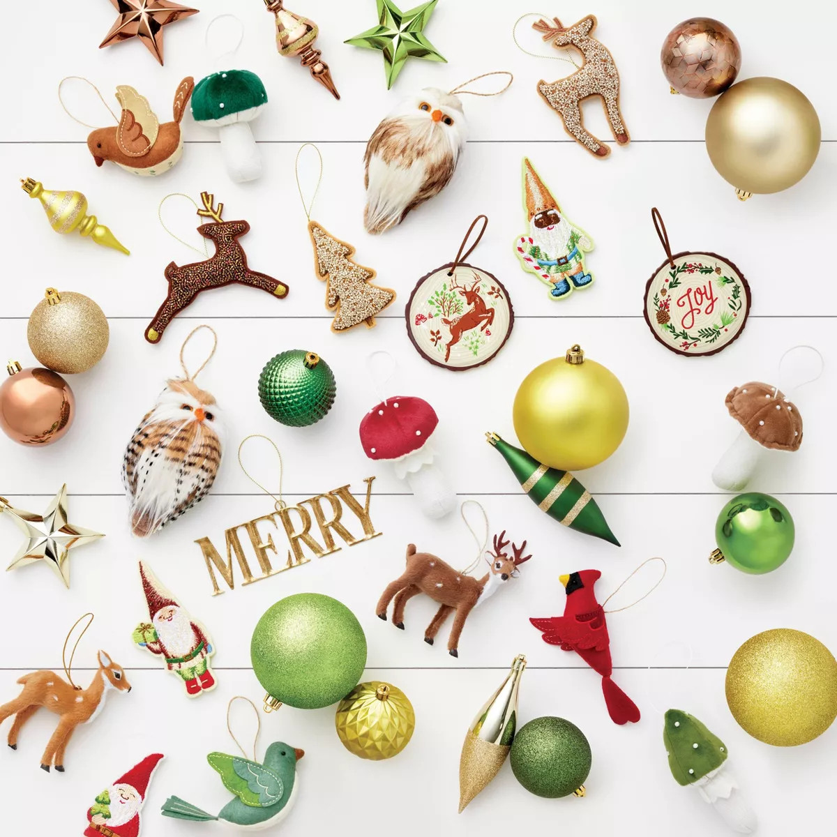 Woodland Terrace Christmas Tree Ornament Set 85ct - Wondershop™ | Target