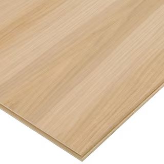 Columbia Forest Products 3/4 in. x 2 ft. x 8 ft. PureBond White Oak Plywood Project Panel (Free C... | The Home Depot