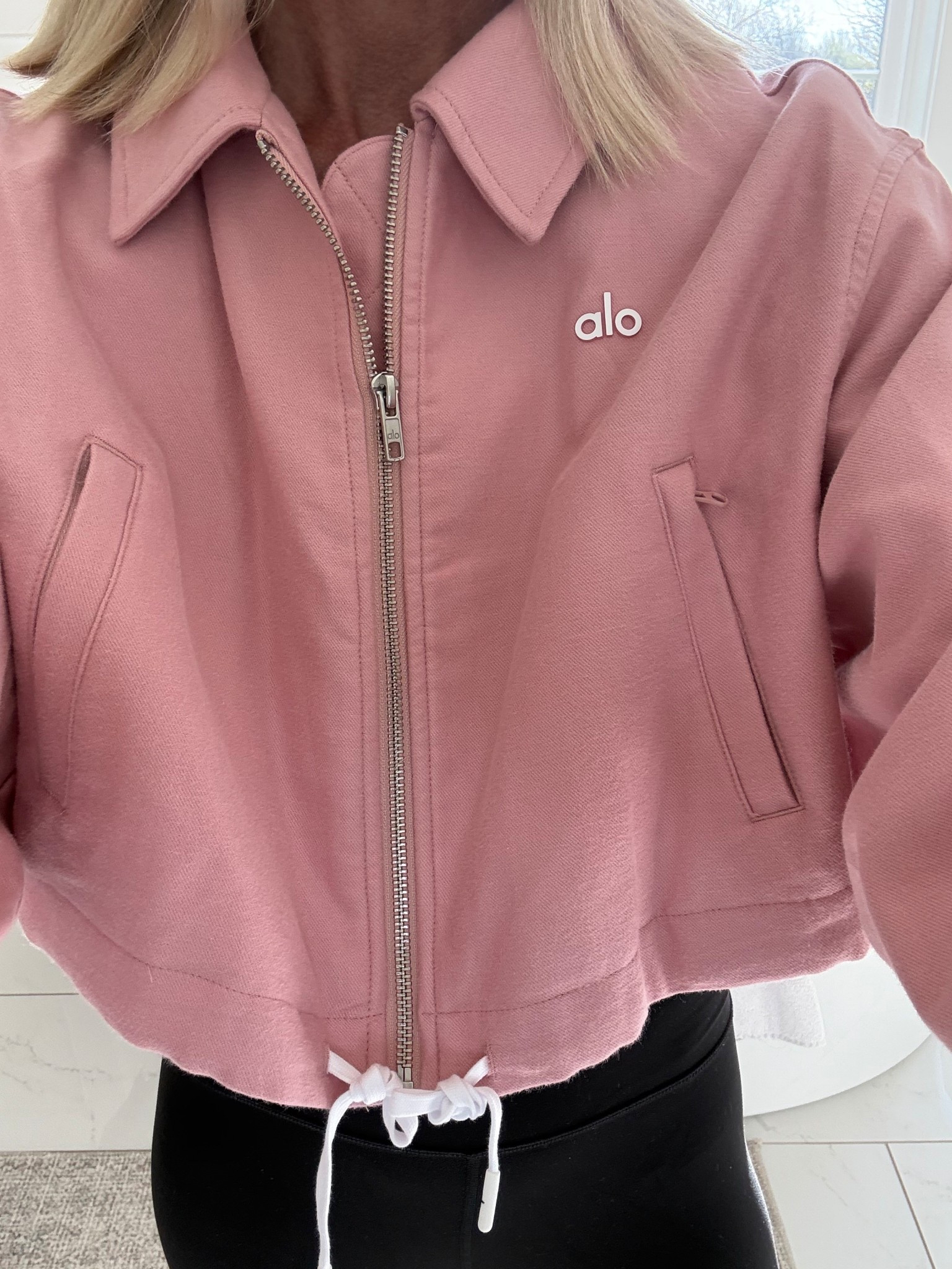 Install day and this jacket is just the cutest!💗

#LTKfitnessgoals #LTKActive #LTKHome