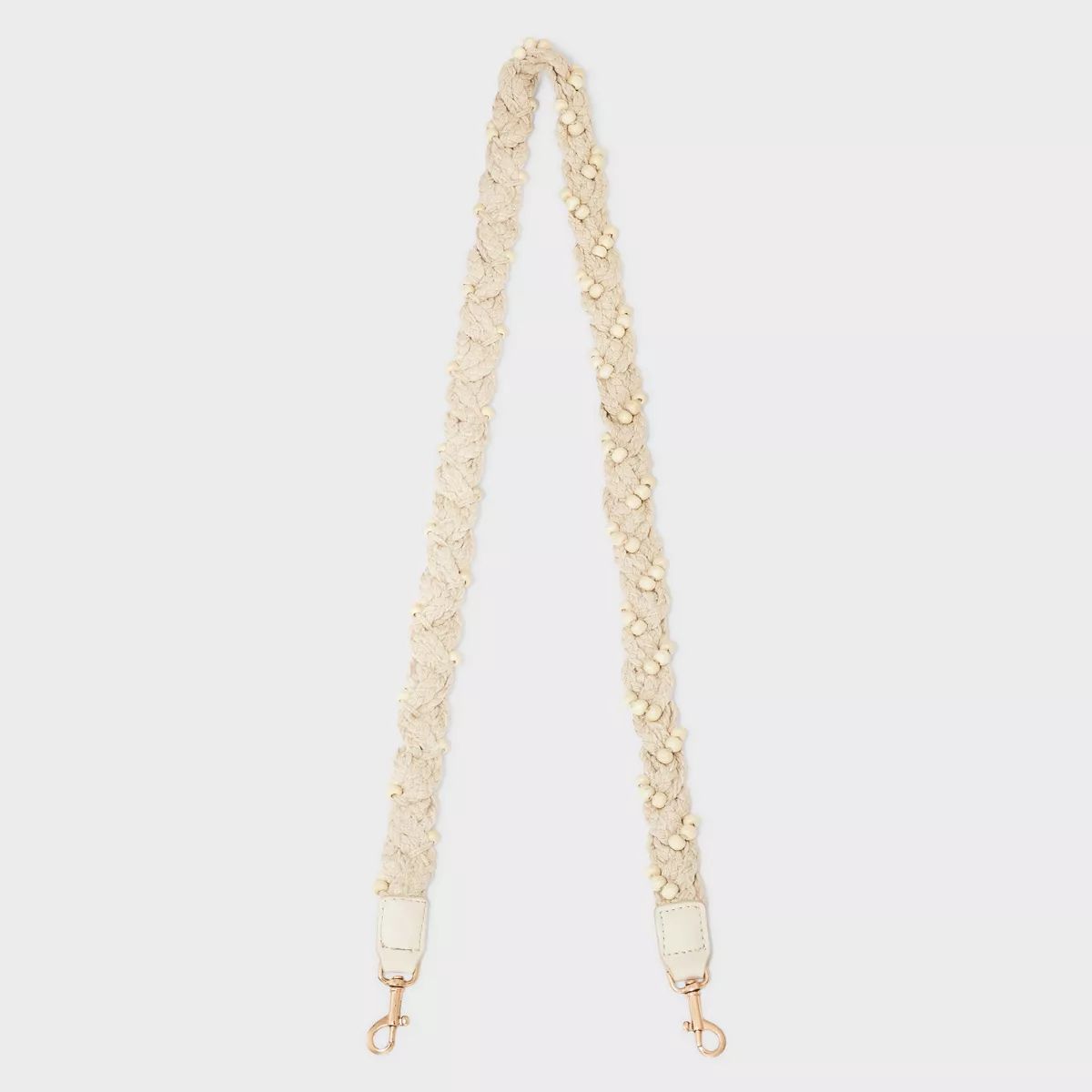 Hand Braided Handbag Strap - Universal Thread™ Off-White | Target
