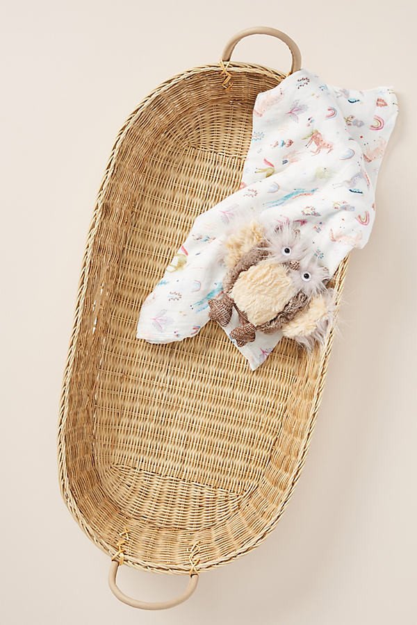 Olli Ella Bayu Changing Basket By Olli Ella in Beige | Anthropologie (US)