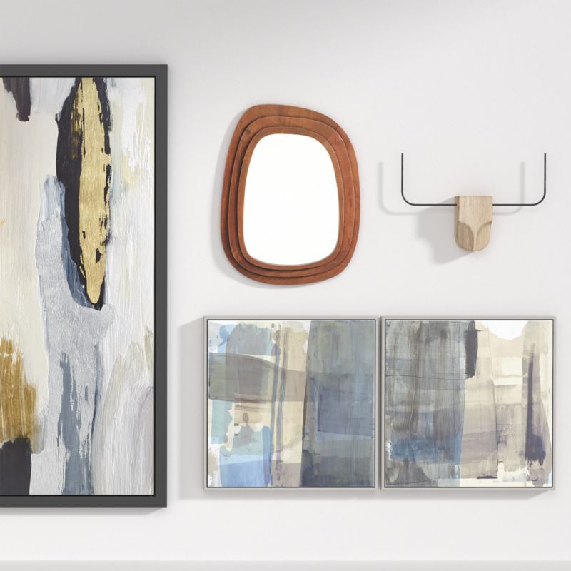 Rustic Natural Gallery Set | Crate and Barrel | Crate & Barrel