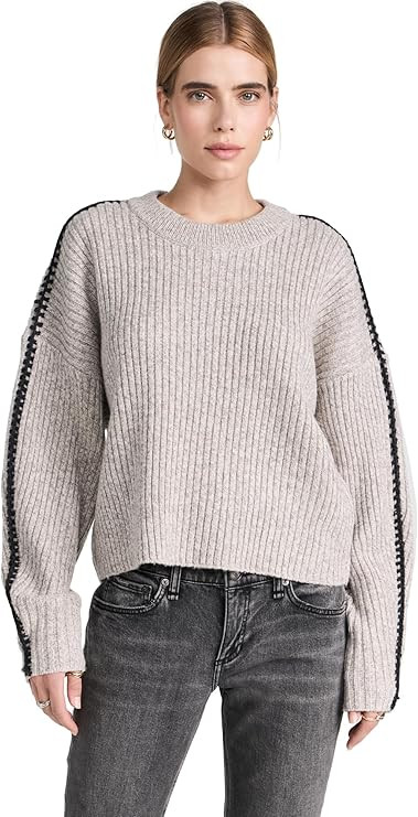 rag & bone Women's Ingrid Crew Neck Pullover | Amazon (US)