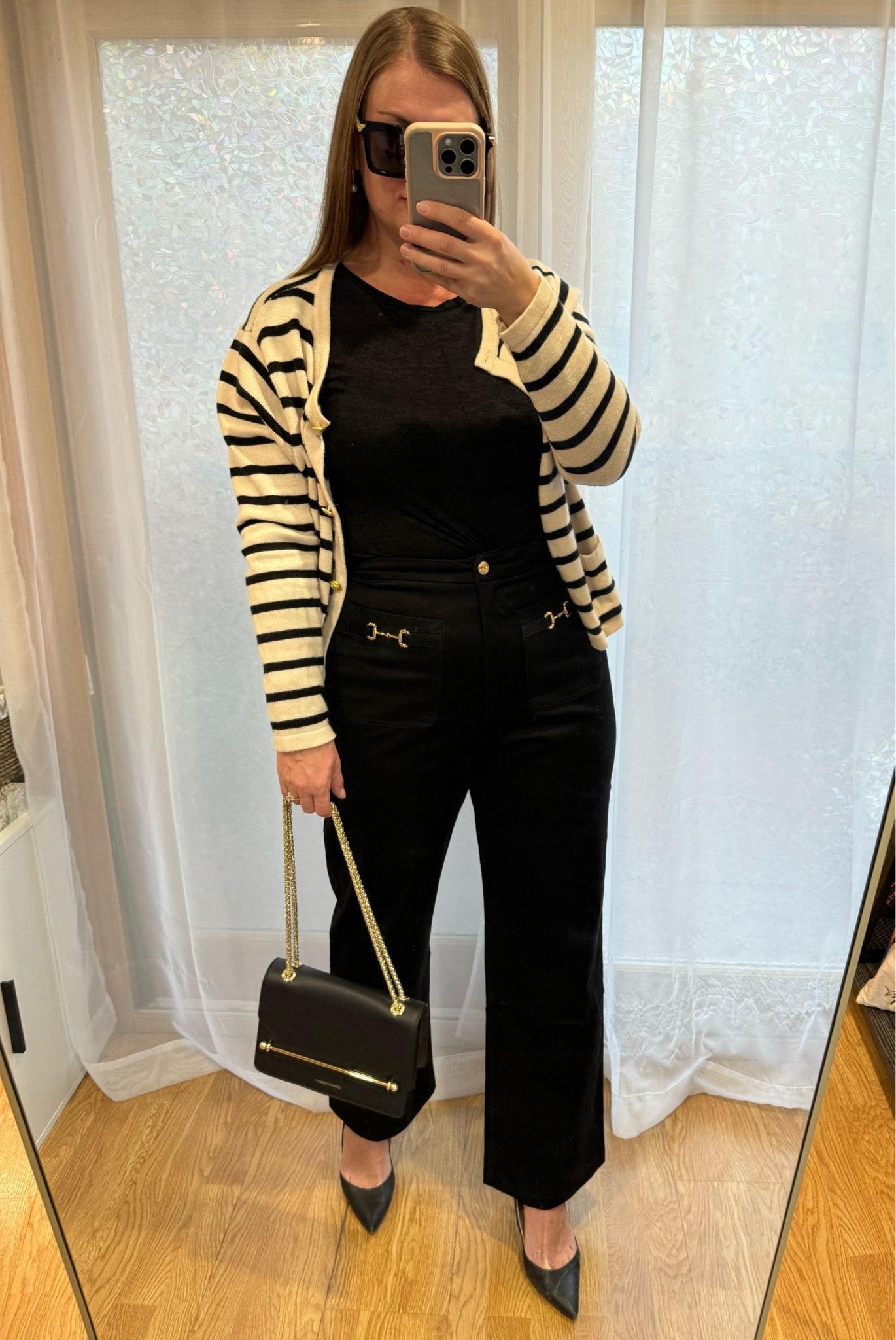 These horsebit Avec Les Filled pants are the perfect match to my favorite cardigan 😍

#LTKFindsUnder100 #LTKWorkwear #LTKFindsUnder50