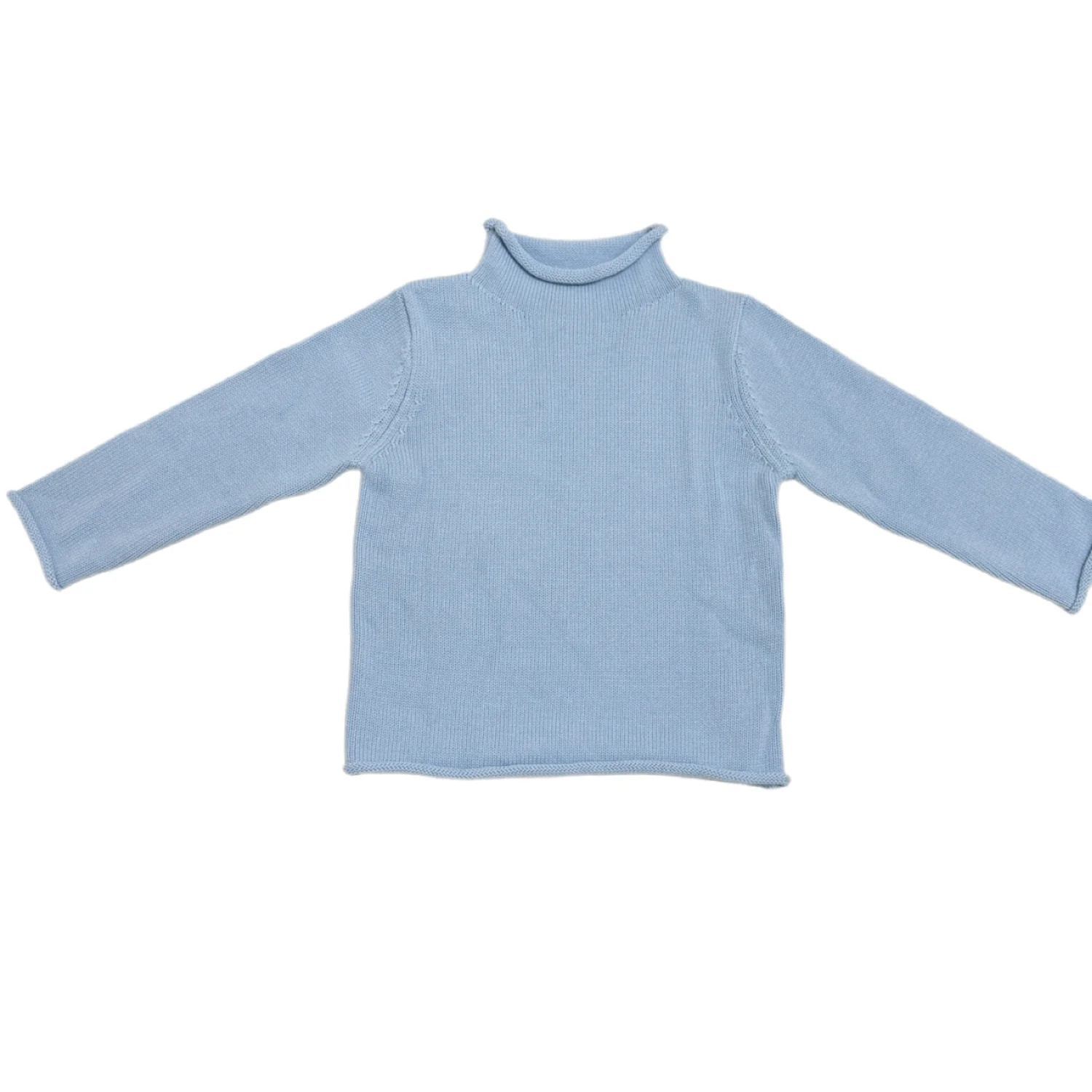 Hampton James Rollneck Sweater - Baby Blue (Fits TTS) | Hampton James Clothing