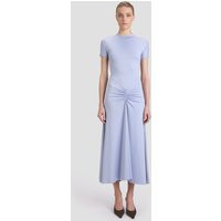 Victoria Beckham Blaire Midi Dress In Delphinium Blue - Size 4 UK | Victoria Beckham US