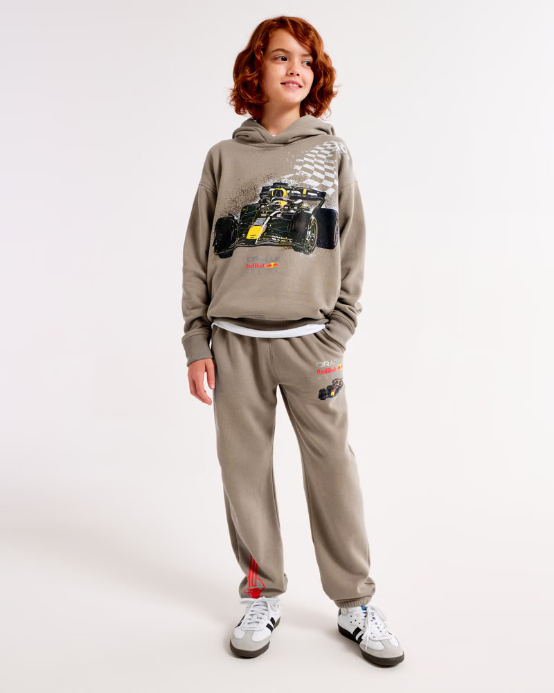 oracle red bull racing graphic sweatpants | Abercrombie & Fitch (US)