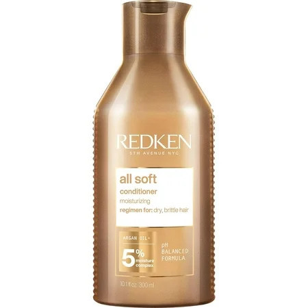 Redken All Soft Moisturizing Conditioner for Dry Brittle Hair 300 ml / 10.1 oz | Walmart (US)