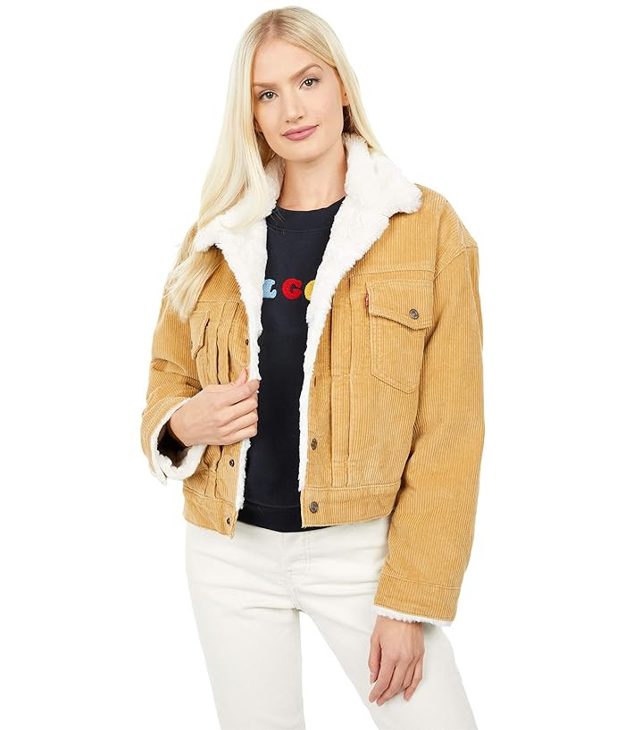 Levi's® Premium New Heritage Cord Trucker | Zappos