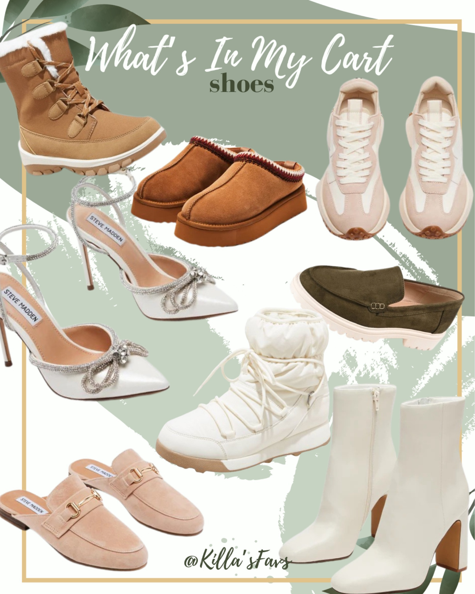 Want to see what’s in my cart😏

#shoes #shoeaddict #boots #winterboots #heels #snowboots #mules #tennisshoes #sneakers #slippers #trendy 

#LTKstyletip #LTKshoecrush