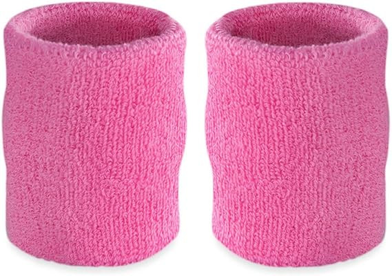 Suddora Arm Sweatbands, Absorbent and Breathable Thick Cotton Bands for Working Out, Gymnastics, ... | Amazon (US)