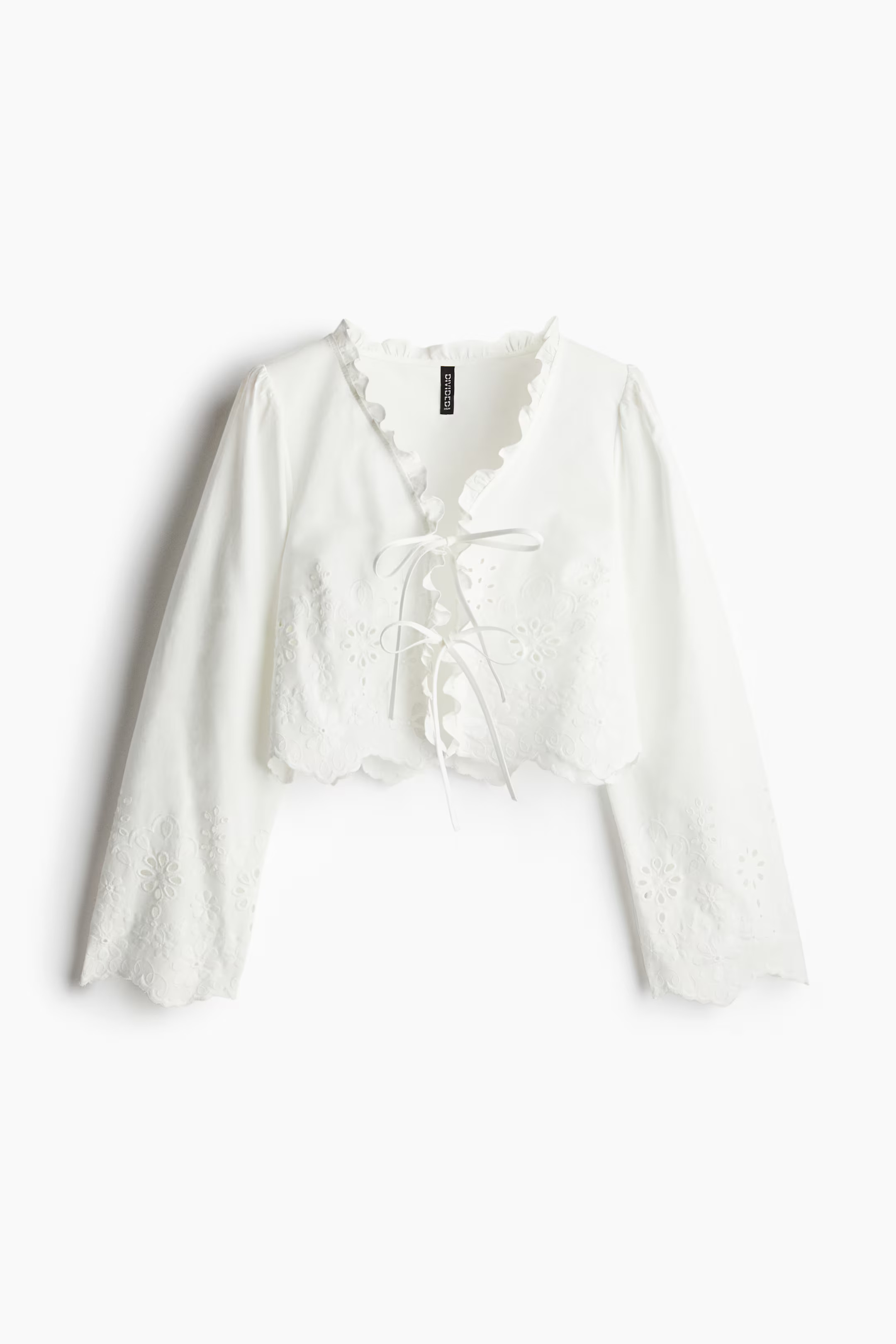 Broderie anglaise cotton blouse | H&M (UK, MY, IN, SG, PH, TW, HK)