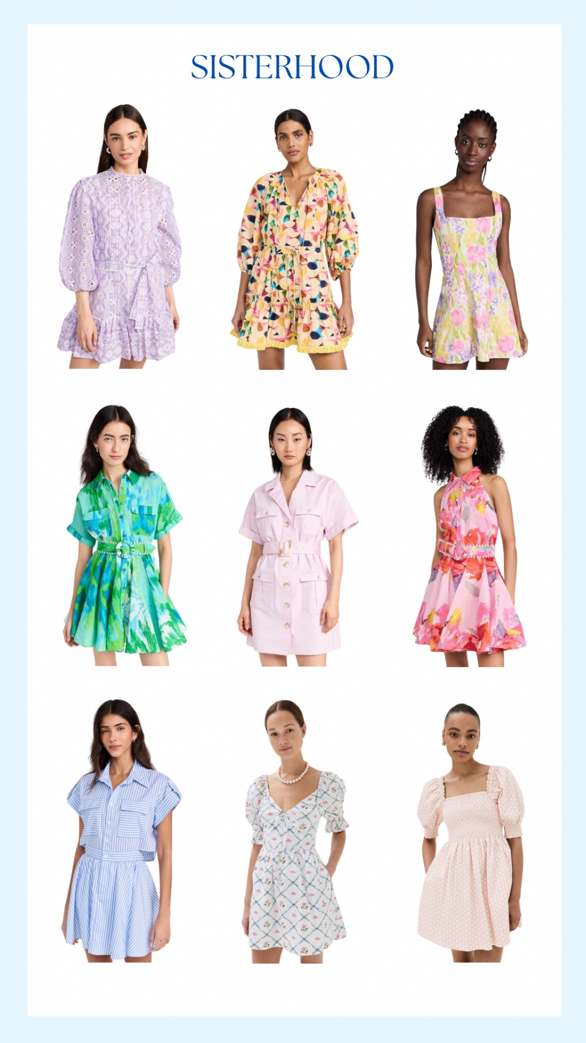 2024 Rush Lookbook — Sisterhood round!

#LTKParties #LTKU #LTKFindsUnder100