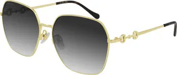 60mm Gradient Square Sunglasses | Nordstrom