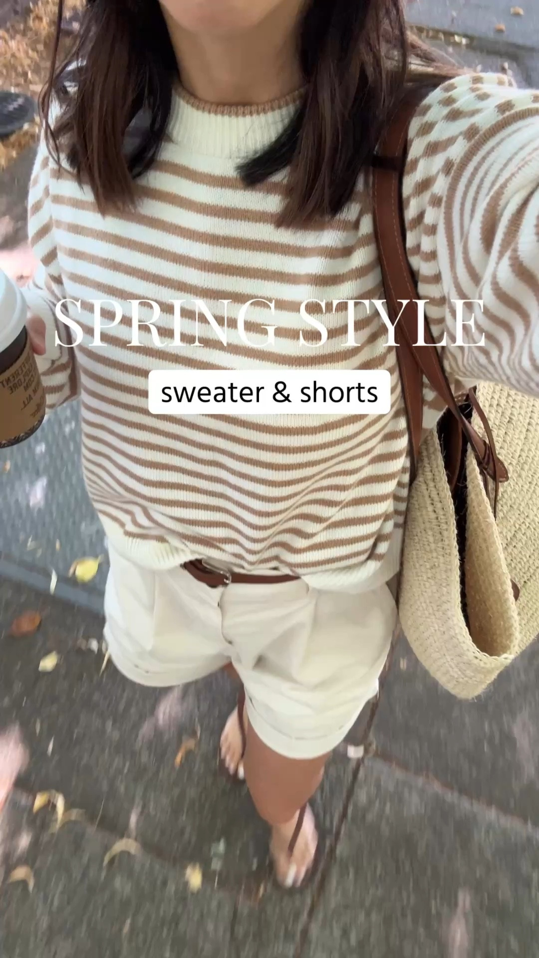 Favorite spring outfit combo: shorts & a sweater.

Marine layer sweater small
Everlane shorts 0. Size down
Everlane sandals 5
Hunting Season tote 

Petite style, spring outfits 2026

#LTKSeasonal #LTKPetite #LTKootd