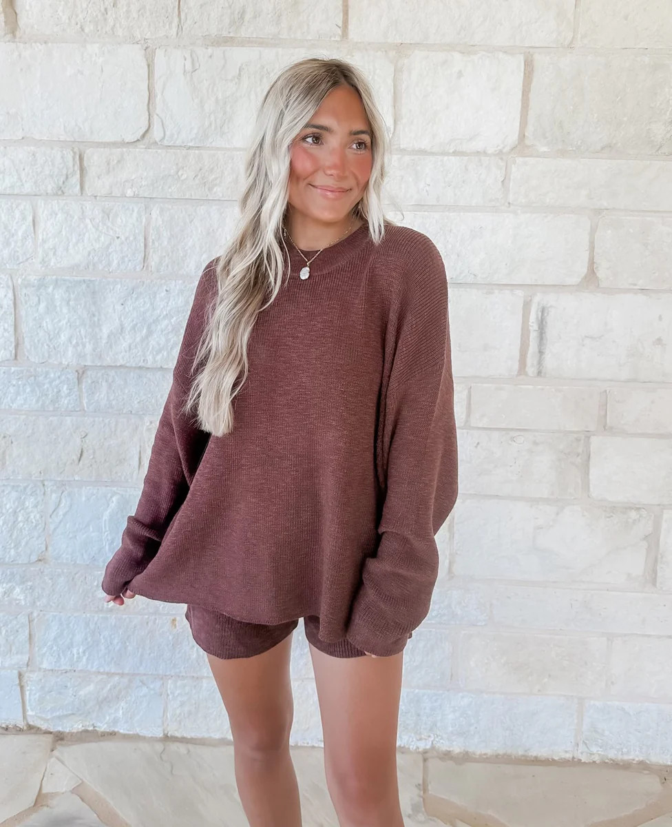 Couch Cozy Biker Short Set | CK Squared Boutique