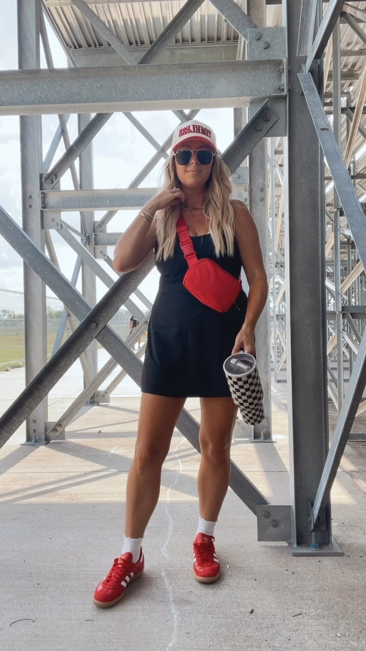 Sized up to a large in the athletic dress. Pickelball outfit. Game day outfit. GRWM. Football. Sized up to a large in the free people looks for less sweater. Fall fashion. Cardigan. Workwear. Leggings outfit.  Leggings fit tts. Halloween outfit. Fall outfit. Fall fashion. 

#

#LTKSaleAlert #LTKxPrimeDay #LTKVideo