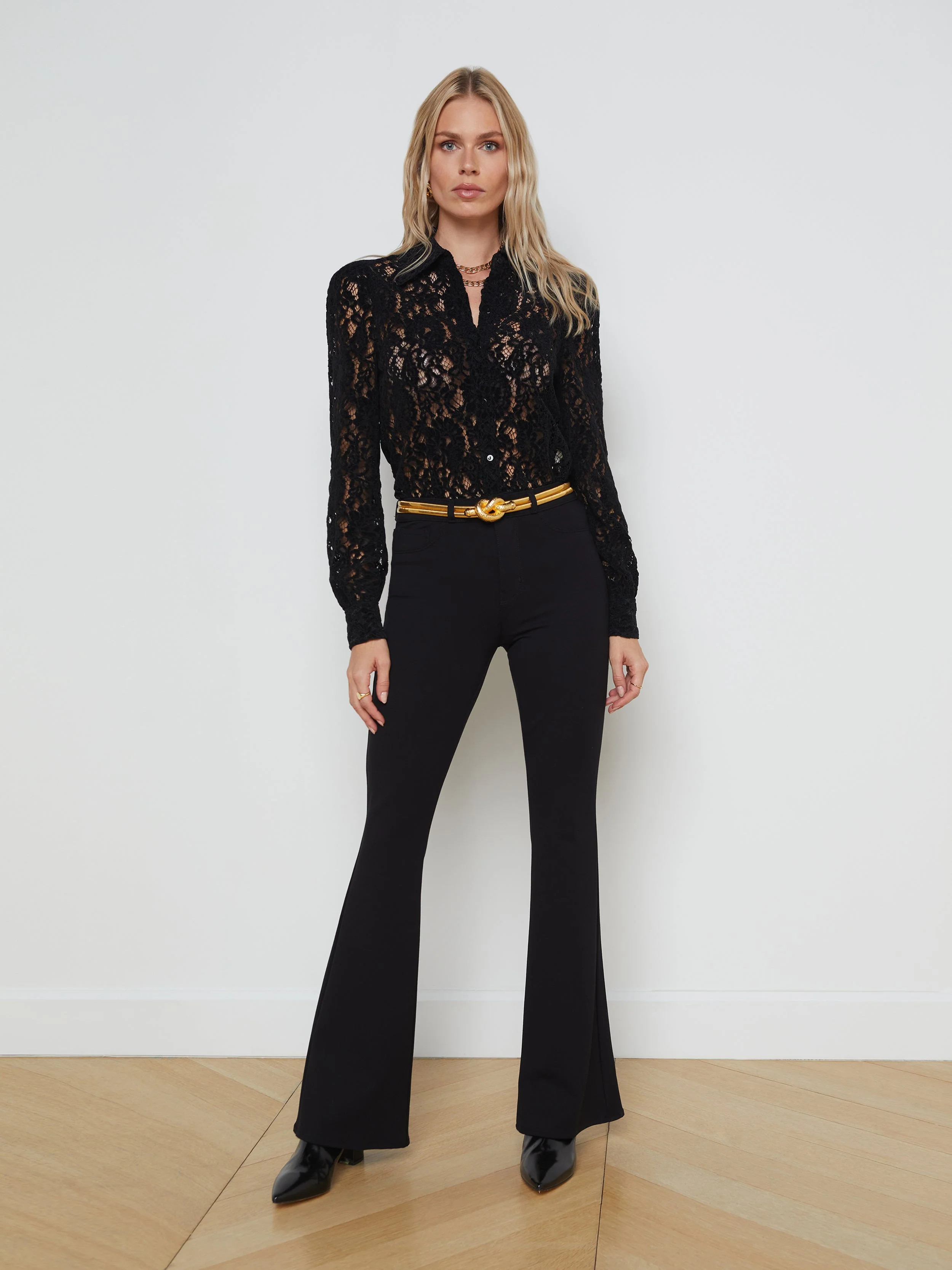 L'AGENCE - Marty Pant in Black | L'Agence