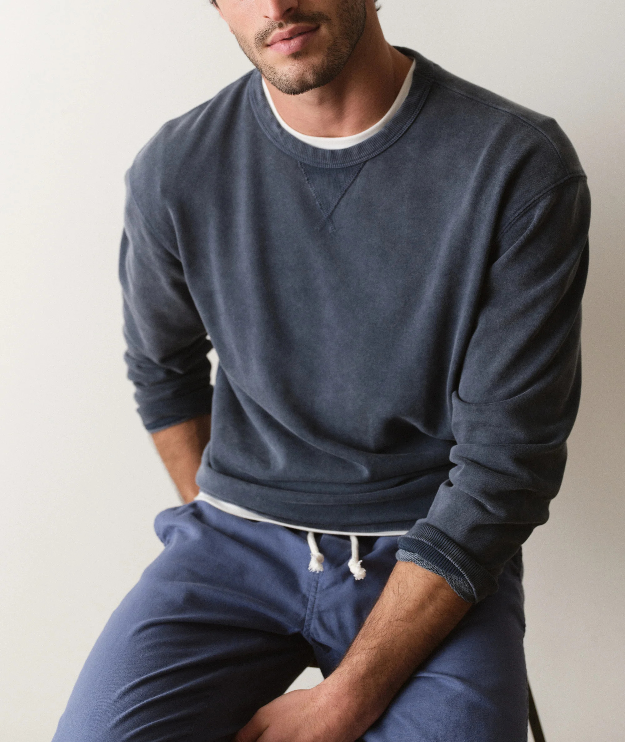 Cloud 9 Terry Relaxed Crewneck | Marine Layer